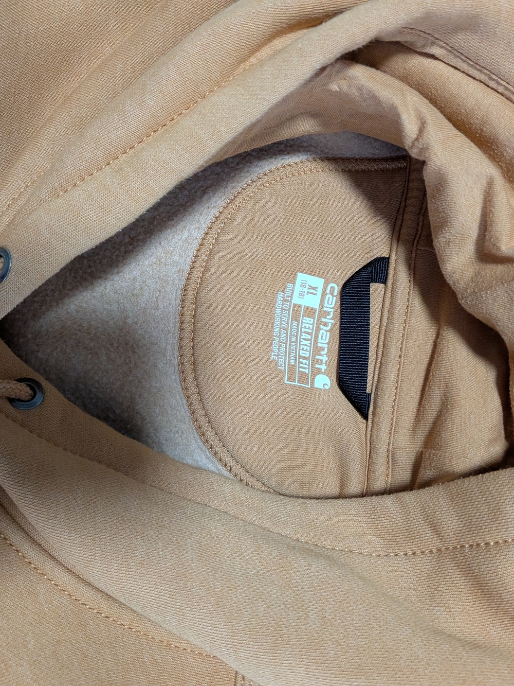 Carhartt Women's Tan/Yellow Hoodie